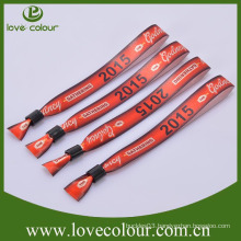 Wholesale directly custom fabric wristband with name